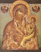 unknow artist The Virgin of Smolensk oil on canvas